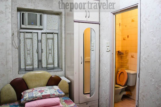 hostel room